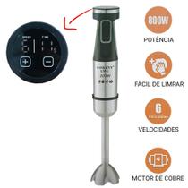 Mixer Processador 220v Triturador Elétrico Tela Digital Potente Cozinha