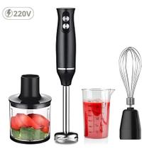 Mixer Processador Inox 4 Em 1 300W 220V Qualidade E - Bbg
