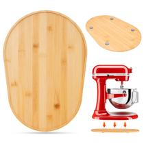 Mixer Sliding Slider compatível com o KitchenAid Bowl Lift Mixer - Movedor de armazenamento de bancada de cozinha de bambu, bandeja móvel Sliding Caddy para Kitchen Aid, batedeira de 5-8 Qt, batedeira profissional de 600 Mixer Sliding Slider compatível com o KitchenAid Bowl Lift Mixer - Movedor de armazenamento de bancada de cozinha de bambu, bandeja móvel Sliding Caddy para Kitchen Aid, batedeira de 5-8 Qt, batedeira profissional de 600