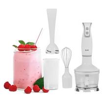 Mixer Turbo 3 Em 1 250W Triturador E Fuet 127V Branco - Bak