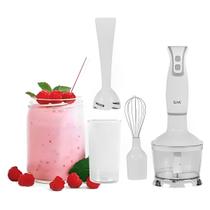 Mixer Turbo 3 Em 1 250w Triturador E Fuet 127v Branco - BAK