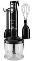 Mixer Turbo 3X1 Copo 1L 500W Britania 2 Velocidades Black Line 127V