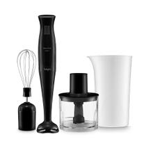 Mixer Turbo Chef 3 em 1 Preto - Mistura, Tritura e Bate 200W 110V