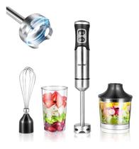 Mixer Turbo Inox 4 Em 1 Moedor Batedor Whey 600w Misturador - Vijodi