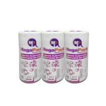 Ml Bobina Picotada Saco Plástico 7,2Kg Tamanho:20X30