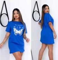 MM BOUTIQUE Blusão Camisa Varias Estampas Moda Oversized Feminina