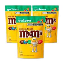 MMs Confete Amendoim e Chocolate Kit 3 unidades 132g