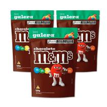 MMs Confete Chocolate ao Leite Kit 3 unidades 132g