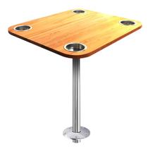 MN-RETANGULAR Mesa Náutica Para Barcos, Lanchas E Afins Retangular De 58x45cm