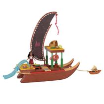 Moana 2 Barco de Aventuras Mini Boneca e Acessórios - Mattel