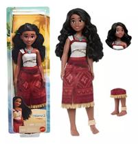 Moana Filme 2 - Boneca Moana Princesa Disney 25 Cm C/ Acessório - Mattel Moana Filme 2 - Boneca Moana Princesa Disney 25 Cm C/ Acessório - Mattel
