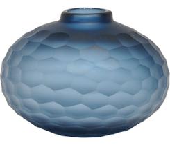 MOANA VASO 11x15x15cm VIDRO AZUL MOANA VASO 11x15x15cm VIDRO AZUL