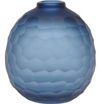 MOANA VASO 16x15x15cm VIDRO AZUL MOANA VASO 16x15x15cm VIDRO AZUL