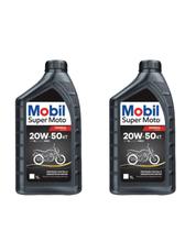 Mobil Super 20w50 Mineral Kit com 2 unid para motos