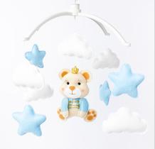 Mobile Berço Bebe Musical E Giratório urso principe