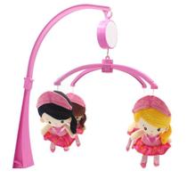 Mobile Berço Bebe Musical Kitstar Em Pelúcia Princesinha - Kit Star