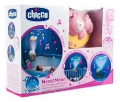 Móbile Berço Recém Nascido Next2moon 3 Em 1 Rosa Chicco