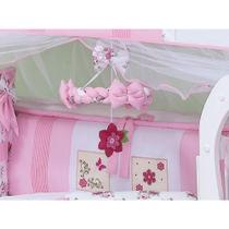 Móbile de Berço Flower Rosa 01 Peça - Coleção Conforto - Happy Baby