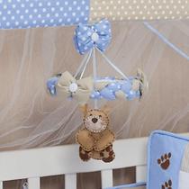 Móbile de Berço Papai Urso Azul 01 Peça - Coleção Luxo - Happy Baby