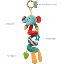 Móbile de Pelucia em Espiral com Mordedor Bichinho Mola Buba