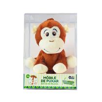 Móbile de Puxar Musical Safari Macaco de Pelúcia - Unik
