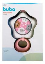 Mobile estrelinha musical rosa buba