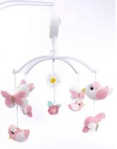 mobile giratorio musical borboleta