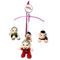 Móbile Giratório Musical De Pelúcia Turma Da Mônica Baby Rosa Menina Personagens - Kitstar