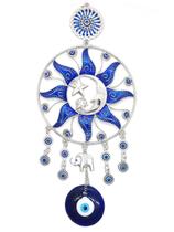 Móbile Mandala Olho Grego Grande Coração Inveja e Mau-Olhado