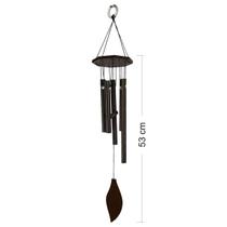Mobile Mensageiro Sino dos Ventos Alumínio/Metal N3 53cm