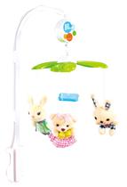 Mobile Musical Eletronico Giratório Berço Bebê Pelúcia Ursinho Plush Mobile Musical Eletronico Giratório Berço Bebê Pelúcia Ursinho Plush