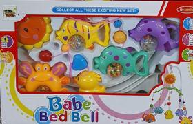 Móbile Musical Giratório Brinquedo Para Berço Bebê Peixe - toys