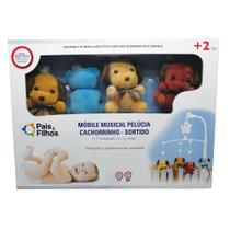 Mobile musical pelucia cachorrinho