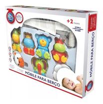 Móbile Musical Pelúcia Ursinho Estampado Bebe Menina Menino - Pais E Filhos Móbile Musical Pelúcia Ursinho Estampado Bebe Menina Menino - Pais E Filhos
