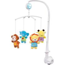 Móbile Musical Safari para Berço Carrinho Bebê Buba 6697