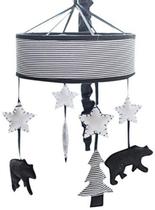 Mobile My Baby Sam Little Black Bear para crib Rail