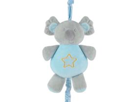Mobile para Berço Brinquedo Musical Pelúcia Safari Coala Buba Menina Menino