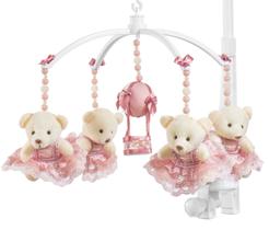 Móbile Para Berço Musical E Giratório Ursa Princesa Rose - Sleepbaby