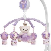 Mobile Para Berço Musical Giratório Princesa Balão Lilás Mobile Para Berço Musical Giratório Princesa Balão Lilás