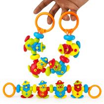 Móbile para carrinho berço bebê conforto barulho Chocalho