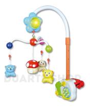 Mobile Portátil Para Berço Musical Bebê Com Luzes Colorido Mobile Portátil Para Berço Musical Bebê Com Luzes Colorido