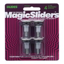 Mobiliário de nivelamento ajustável Glide Magic Sliders 2,2 x 10 cm, pacote com 4