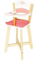 Mobiliário infantil Babydoll Highchair Hape Toddler Wooden Doll Play Mobiliário infantil Babydoll Highchair Hape Toddler Wooden Doll Play