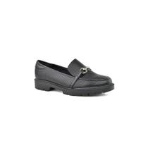 Mocassim Beira Rio Loafer Conforto Tratorado Feminino Preto Mocassim Beira Rio Loafer Conforto Tratorado Feminino Preto