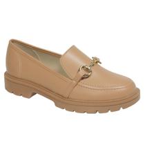 Mocassim Beira Rio Sapato Feminino Tratorado Fivela 4283.104