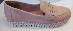 Mocassim Bottero Feminino em couro burnish bronw sugar
