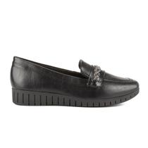 Mocassim Campesi Loafer Casual Feminino Preto