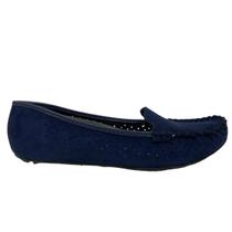 Mocassim Camurça Vizzano Feminino 11873035881 - Marinho