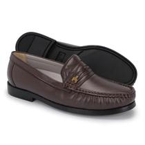 Mocassim Casual Masculino Couro Liso Conforto Macio Leve