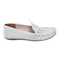 Mocassim Classico Bico Quadrado Lacinho Vizzano Branco Off 1465.101 Mocassim Classico Bico Quadrado Lacinho Vizzano Branco Off 1465.101